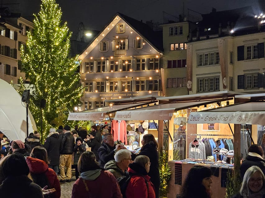 Zurich Christmas Market Tour - Grossmünster, fondue, and the taste of Zurich